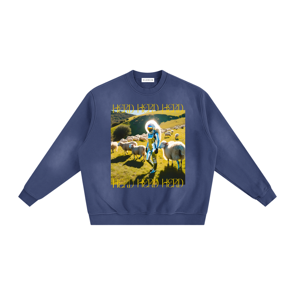 Follow Tour Sweatshirt / Royal Blue