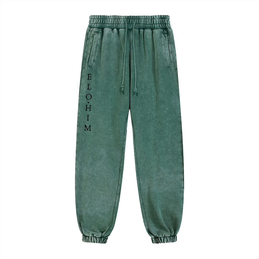 "Jacob.Set" Essentials Snow Wash Heavyweight Joggers