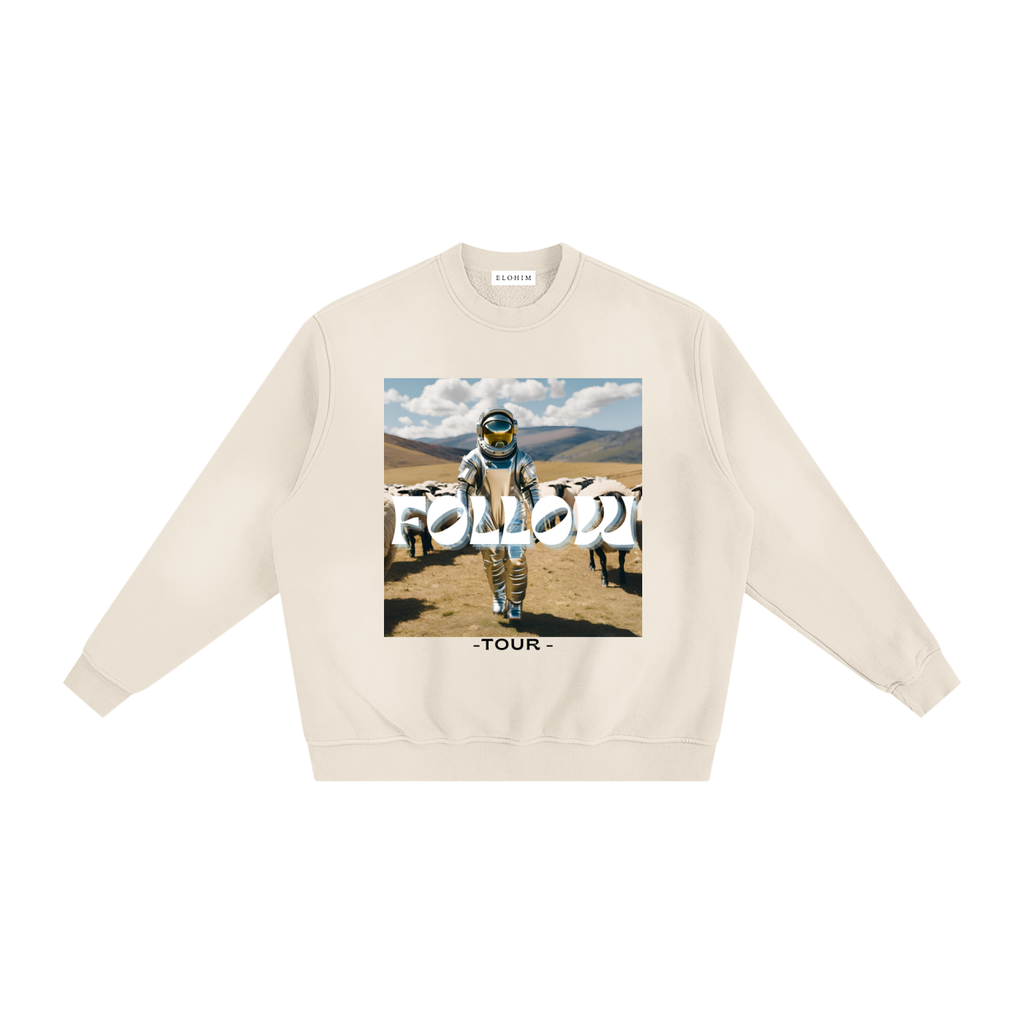 Follow Tour II Sweatshirt / Grey Camel