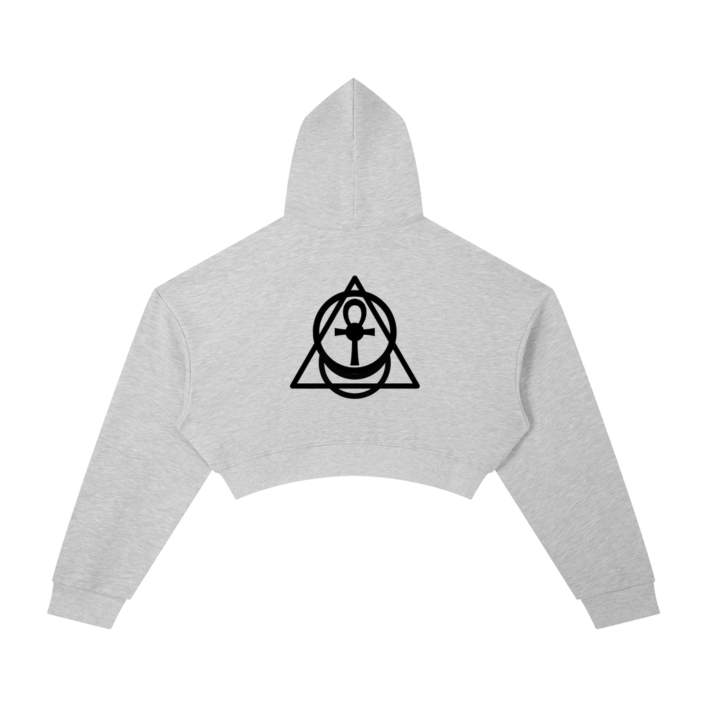 "Samantha.Set" Essentials Cropped Hoodie