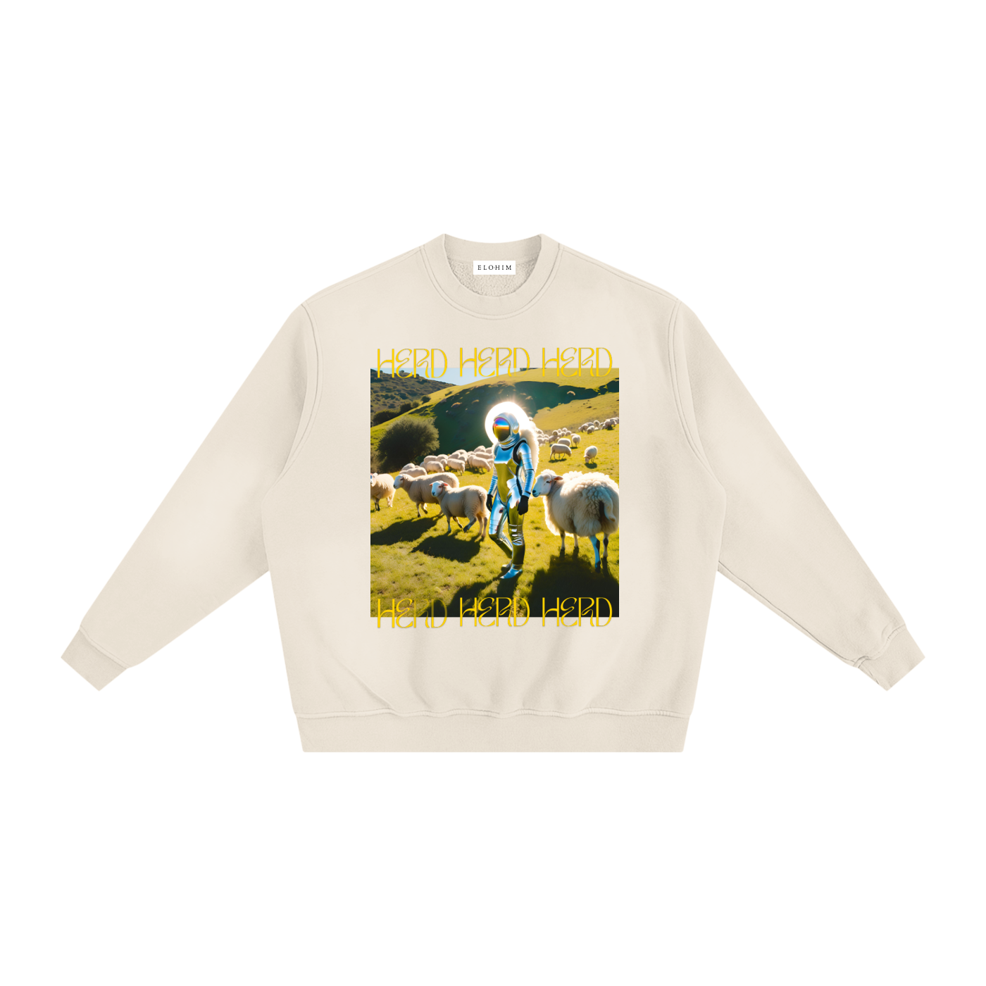 Follow Tour Sweatshirt // Grey Camel