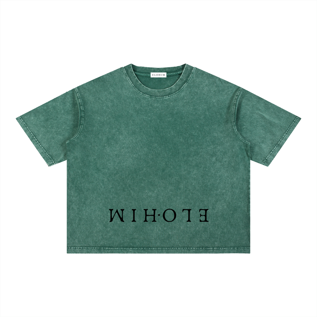"Addison" Essentials Mineral Wash Cotton T-Shirt