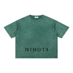 "Addison" Essentials Mineral Wash Cotton T-Shirt
