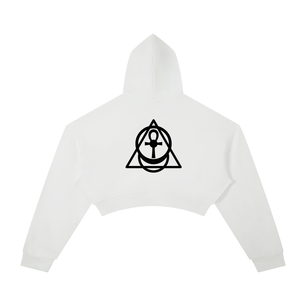 "Samantha.Set" Essentials Cropped Hoodie