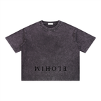 "Addison" Essentials Mineral Wash Cotton T-Shirt