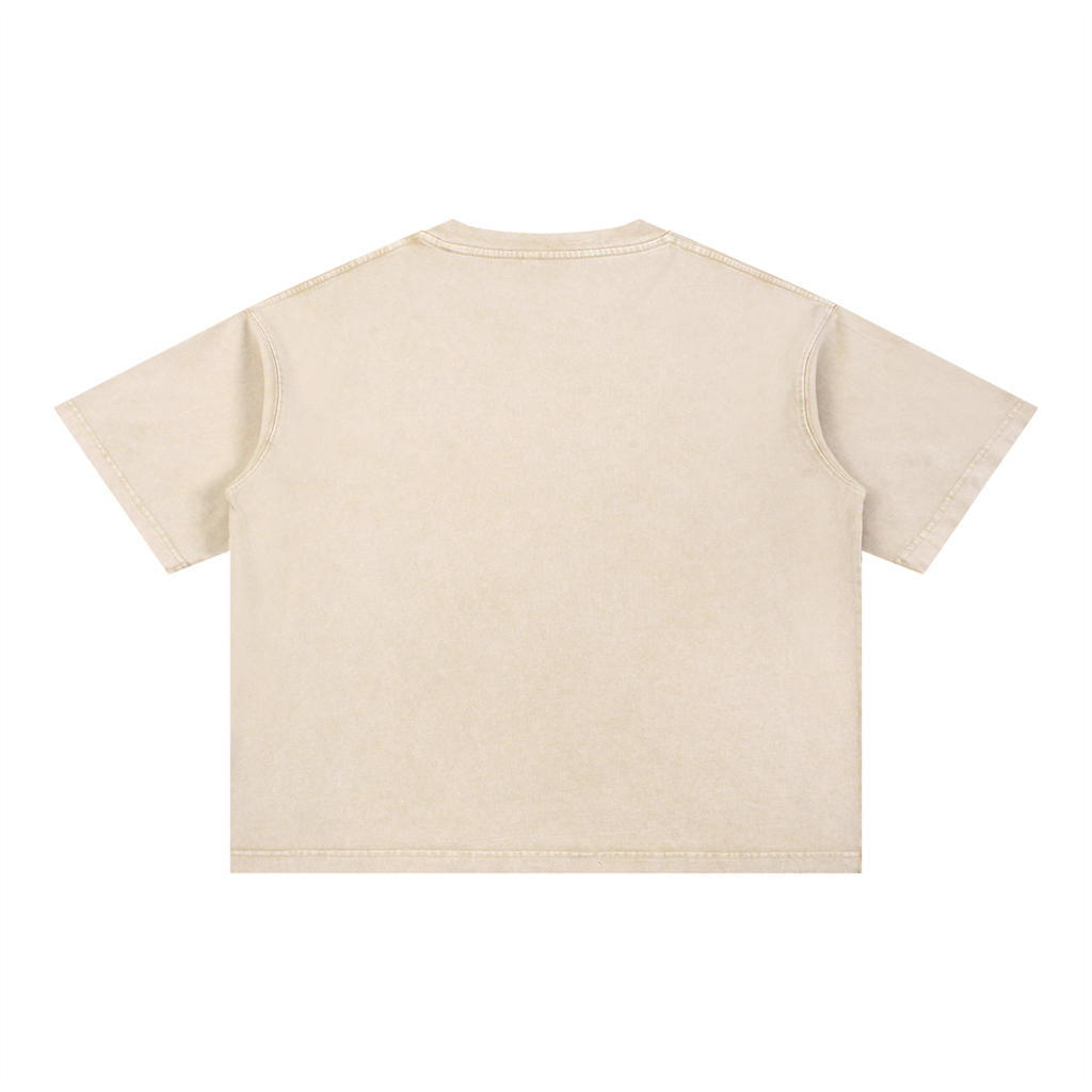"Addison" Essentials Mineral Wash Cotton T-Shirt
