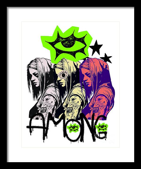 Among Us - Framed Print