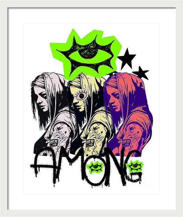 Among Us - Framed Print