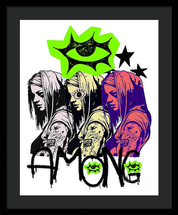 Among Us - Framed Print