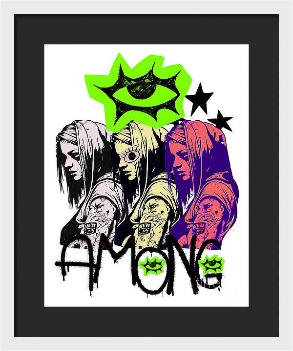 Among Us - Framed Print