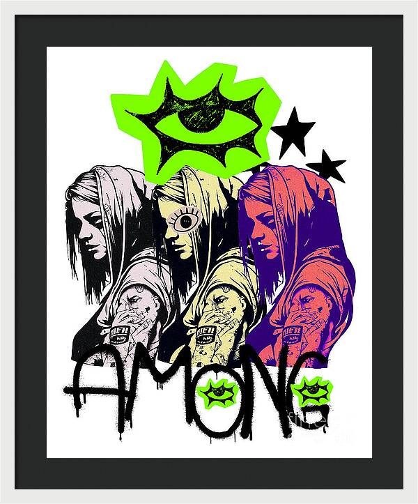 Among Us - Framed Print