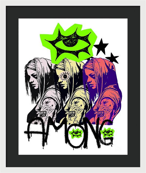 Among Us - Framed Print