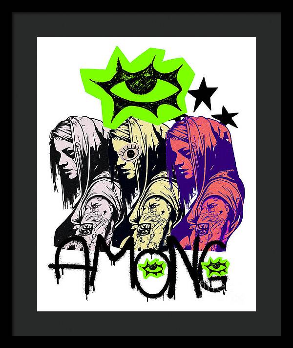 Among Us - Framed Print