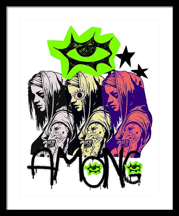 Among Us - Framed Print