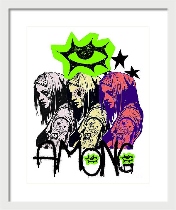 Among Us - Framed Print