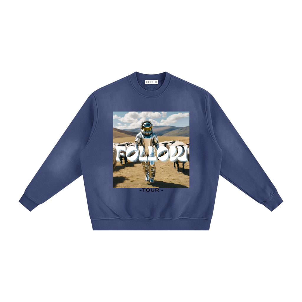 Follow Tour II Sweatshirt / Royal Blue