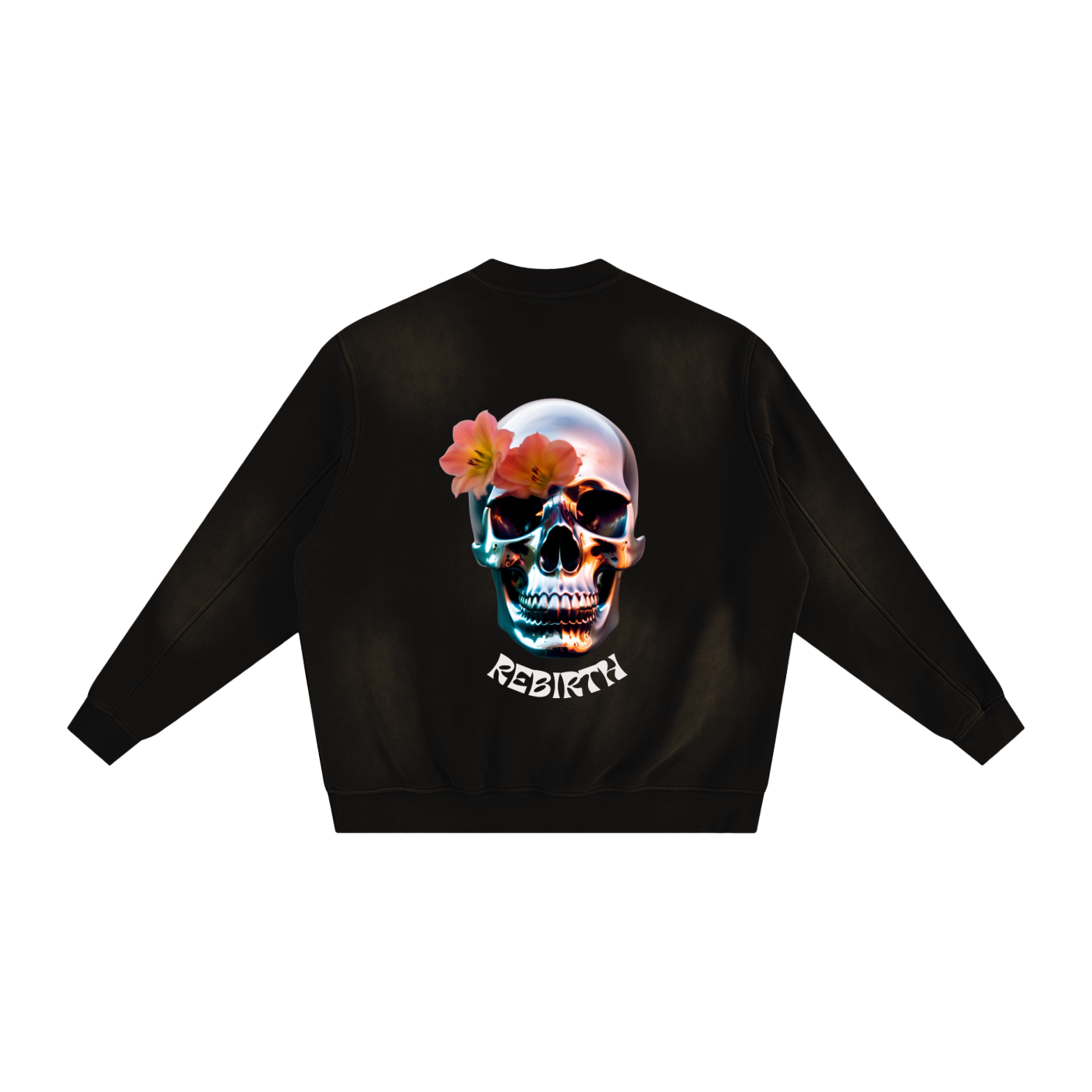 REBIRTH Sweatshirt // Black
