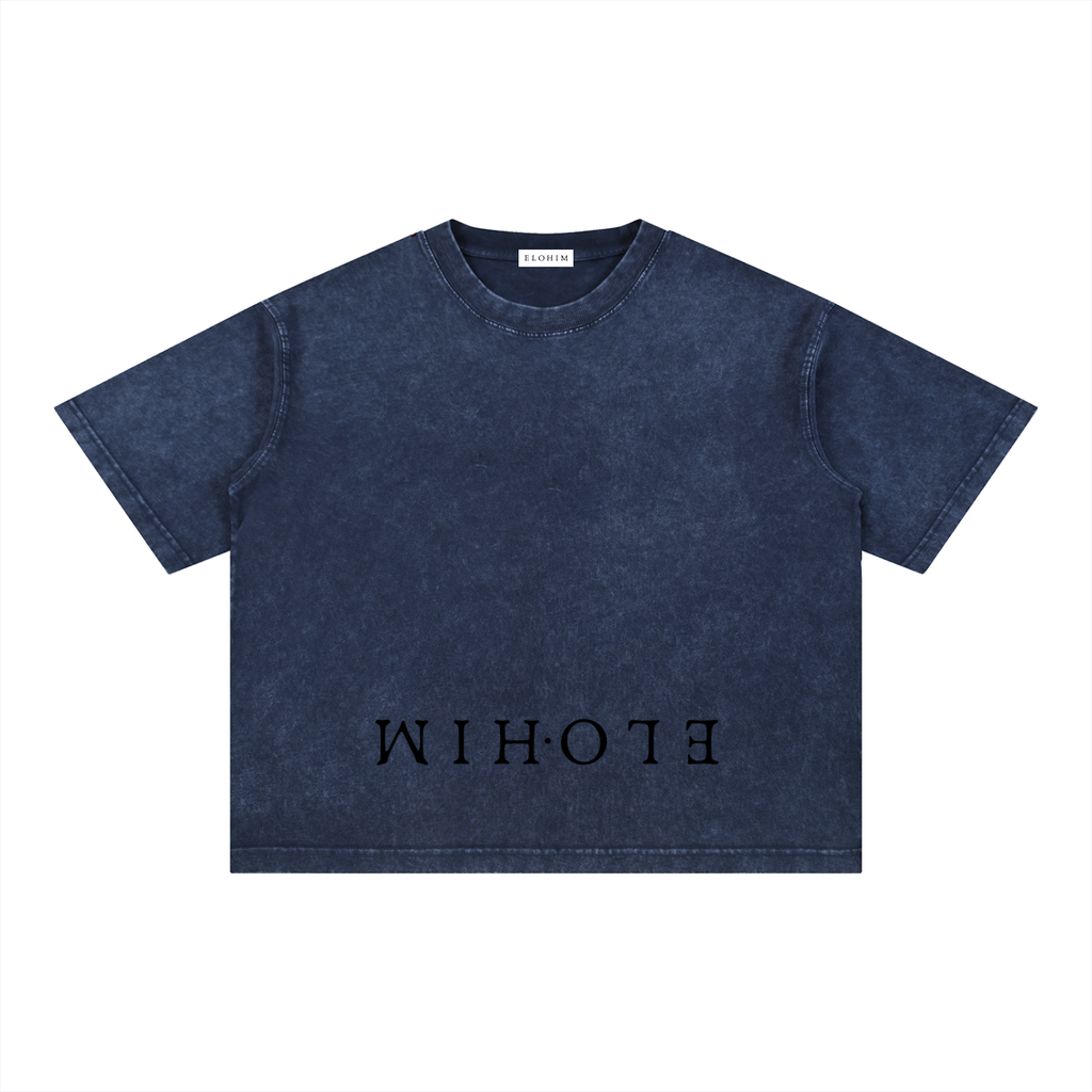 "Addison" Essentials Mineral Wash Cotton T-Shirt