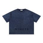 "Addison" Essentials Mineral Wash Cotton T-Shirt
