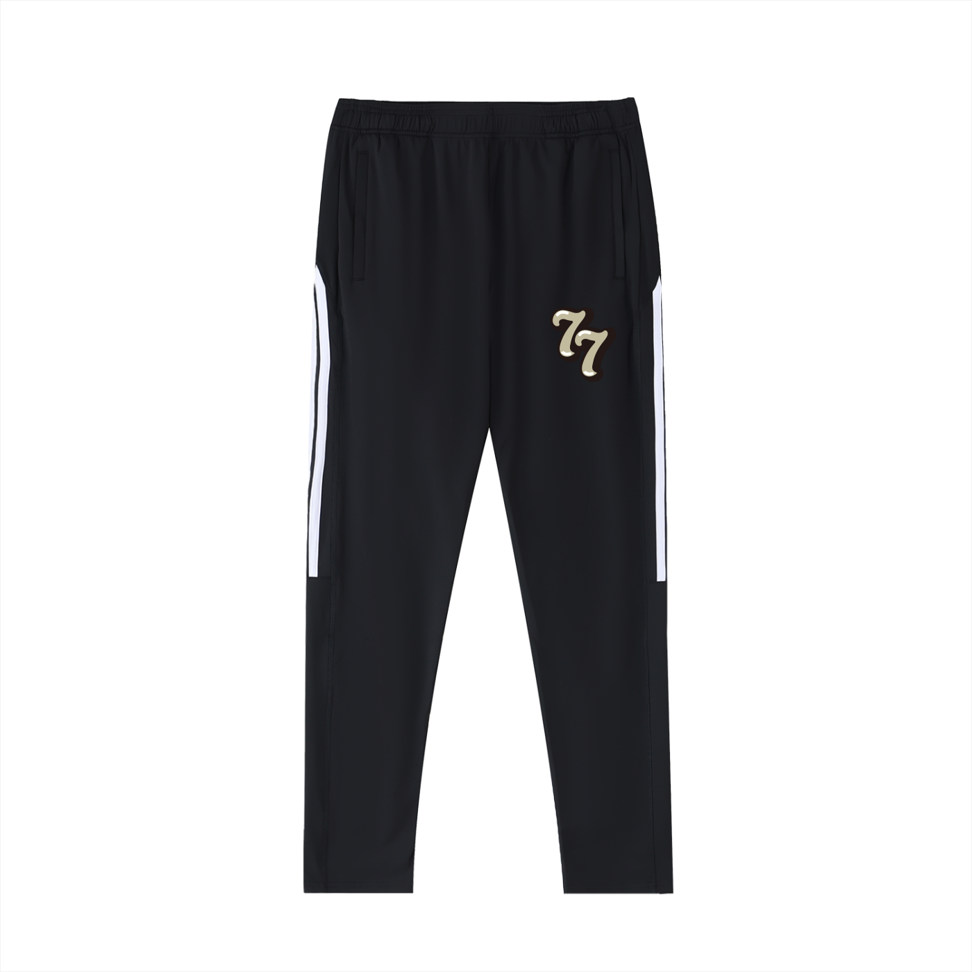 "77" Side Stripe Running Pants