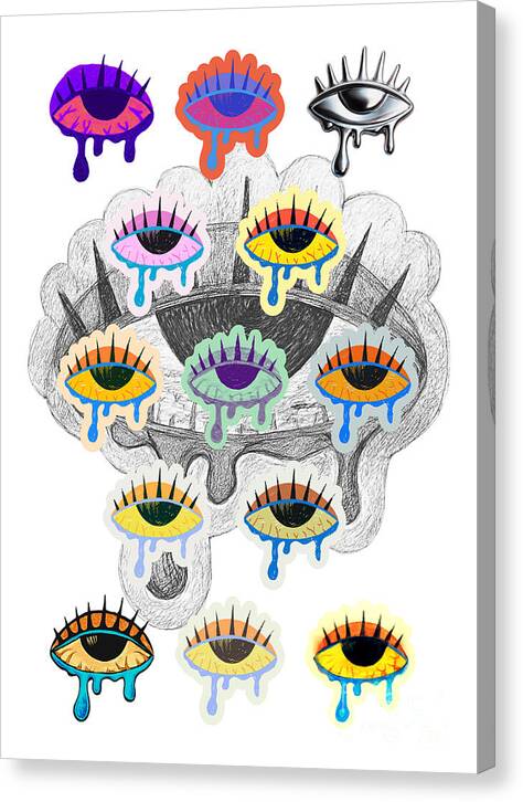 All Eyez On Me - Canvas Print