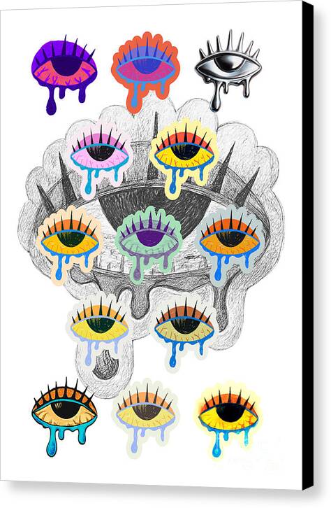 All Eyez On Me - Canvas Print