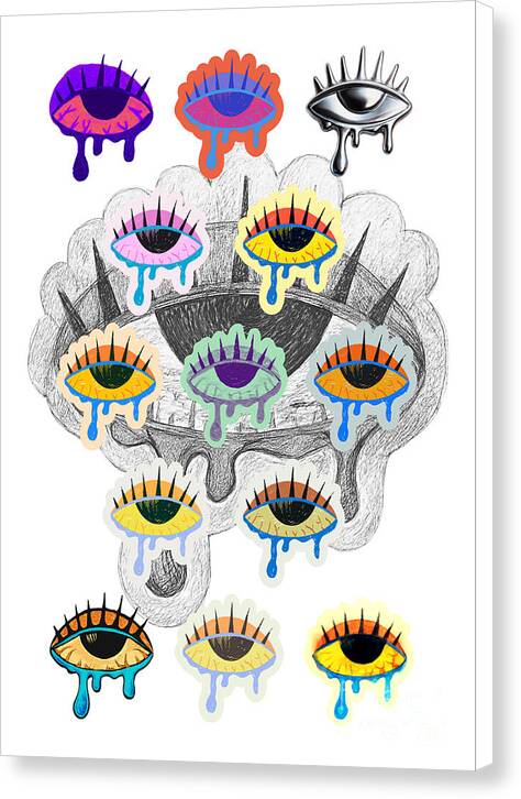 All Eyez On Me - Canvas Print