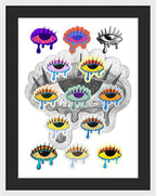 All Eyez On Me - Framed Print