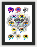 All Eyez On Me - Framed Print