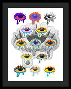 All Eyez On Me - Framed Print