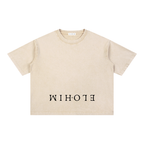 "Addison" Essentials Mineral Wash Cotton T-Shirt