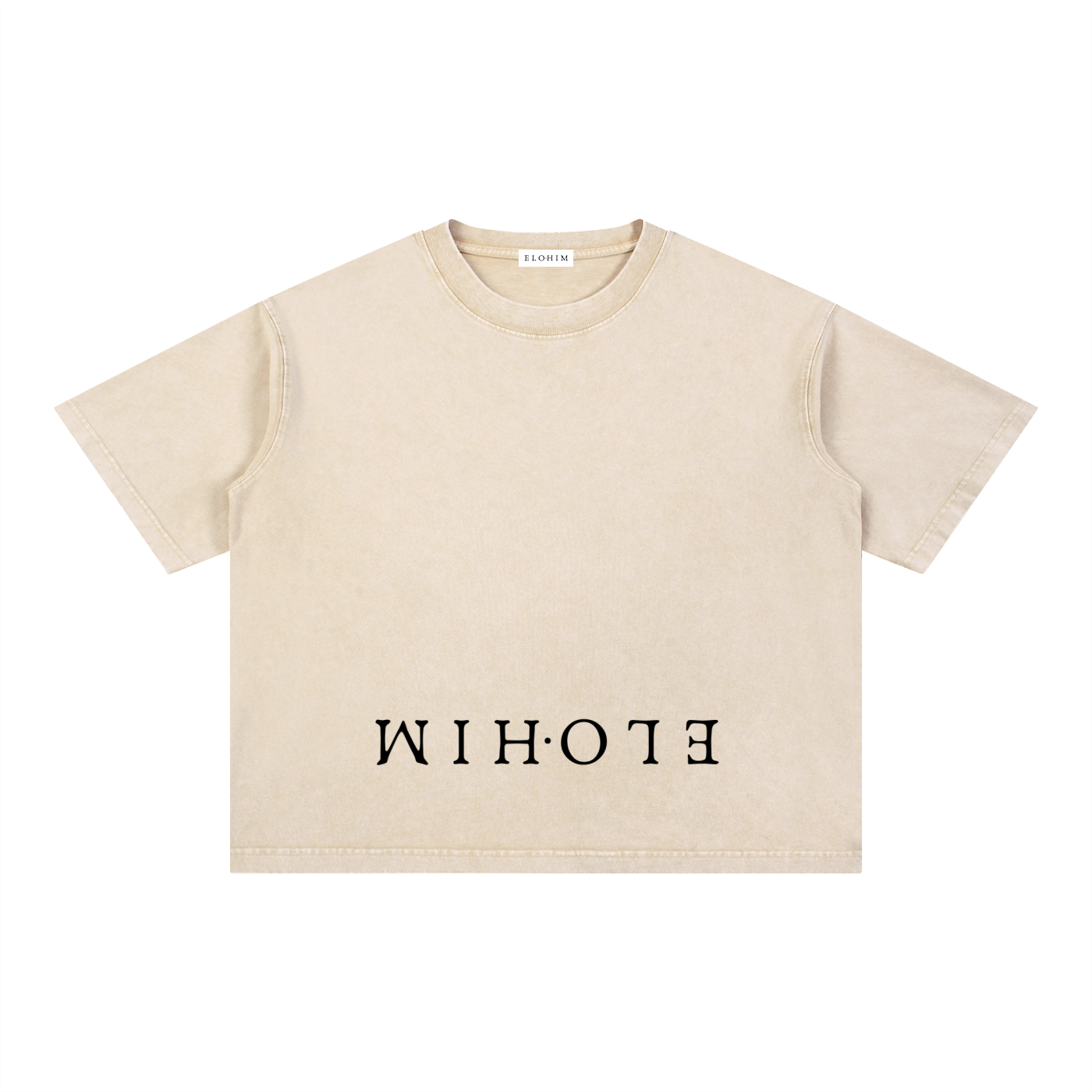"Addison" Essentials Mineral Wash Cotton T-Shirt