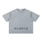 "Addison" Essentials Mineral Wash Cotton T-Shirt