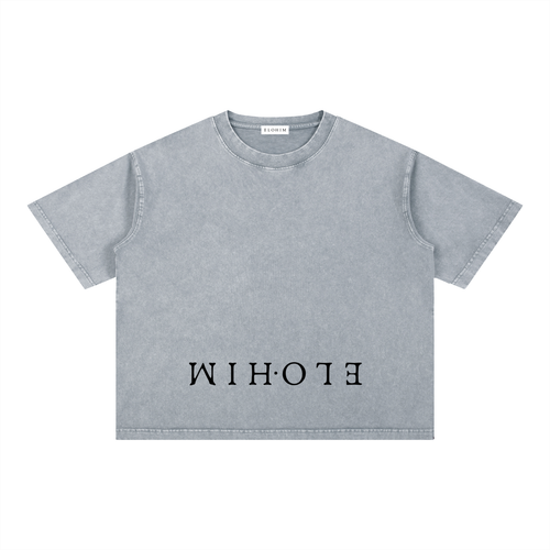 "Addison" Essentials Mineral Wash Cotton T-Shirt