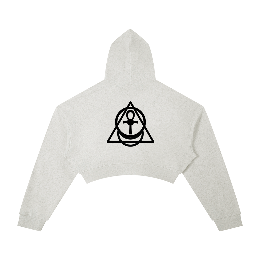 "Samantha.Set" Essentials Cropped Hoodie