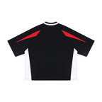 "Trials" ELO.HIM Unisex Oversized Color Block V-Neck T-Shirt
