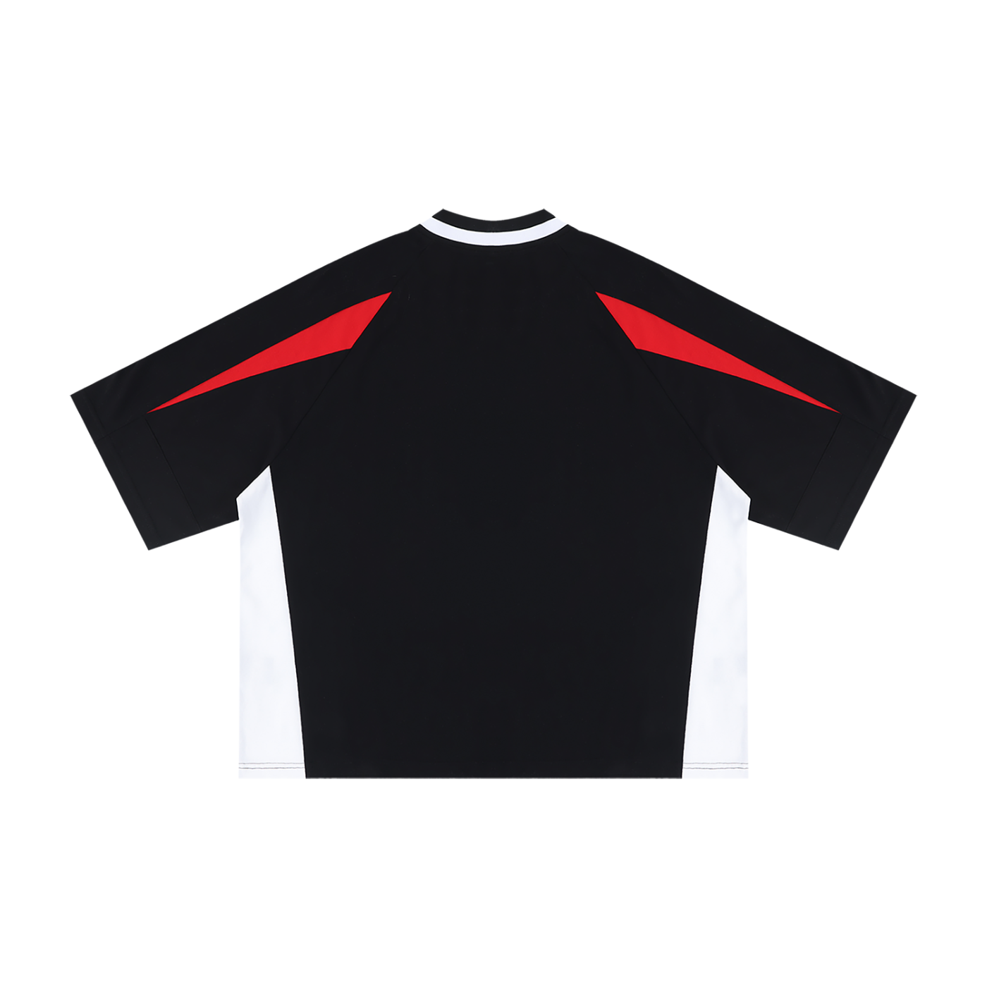 "Trials" ELO.HIM Unisex Oversized Color Block V-Neck T-Shirt