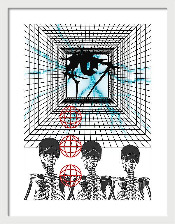 Three Body Solution - Framed Print