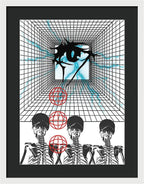 Three Body Solution - Framed Print