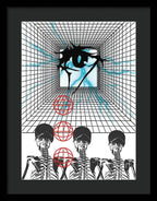 Three Body Solution - Framed Print