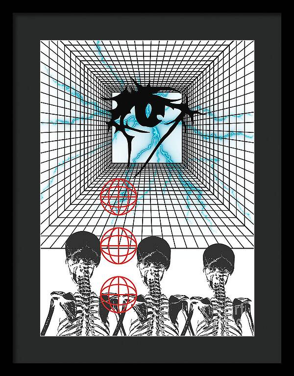 Three Body Solution - Framed Print