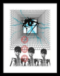 Three Body Solution - Framed Print