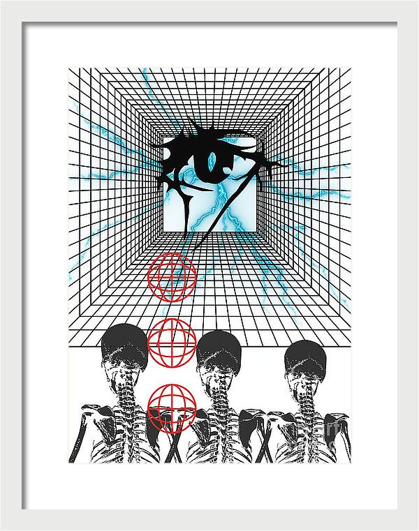 Three Body Solution - Framed Print