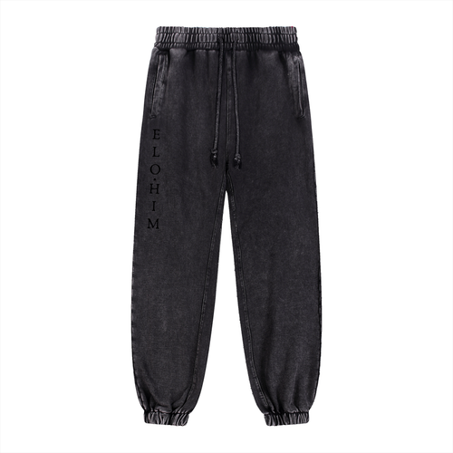 "Jacob.Set" Essentials Snow Wash Heavyweight Joggers