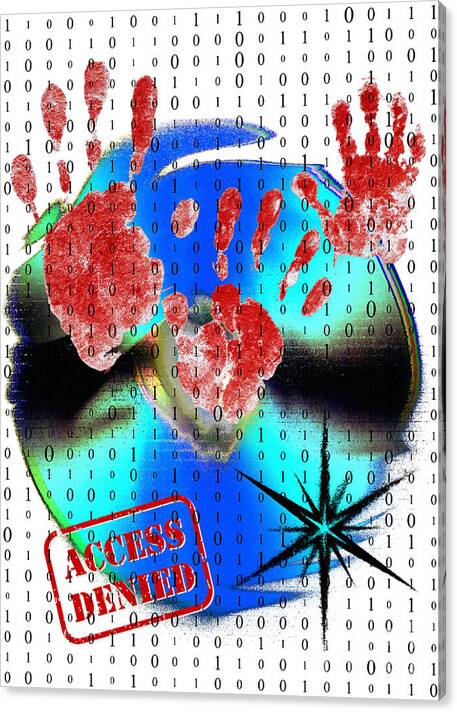 I Plead The 5th - Canvas Print