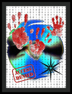 I Plead The 5th - Framed Print