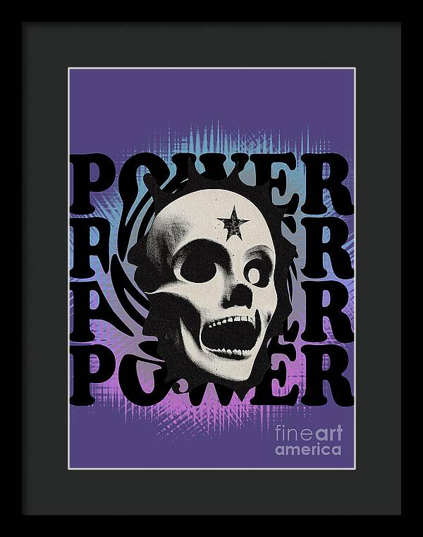Power - Framed Print