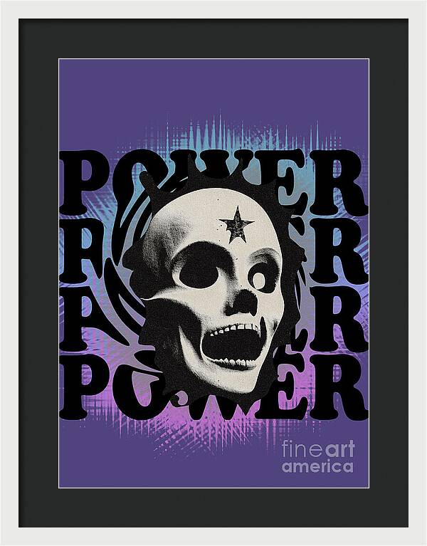 Power - Framed Print