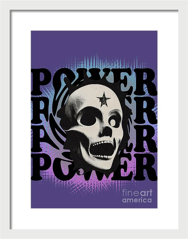 Power - Framed Print
