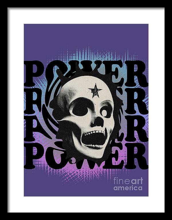 Power - Framed Print